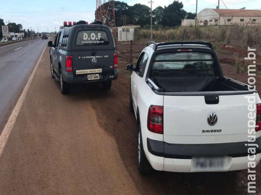 Veículo furtado em Minas é apreendido em Dourados Veículo furtado em Minas é apreendido em Dourados