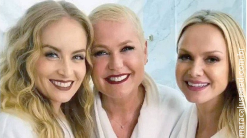 Angélica comemora campanha com Xuxa e Eliana: “Encontro delicioso”