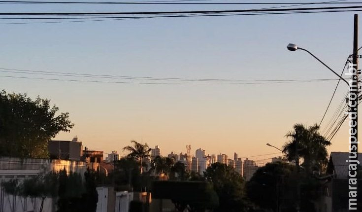 Com frente fria se aproximando, terça-feira amanhece com 16°C em MS