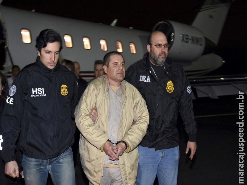 El Chapo é sentenciado à prisão perpétua nos EUA El Chapo é sentenciado à prisão perpétua nos EUA