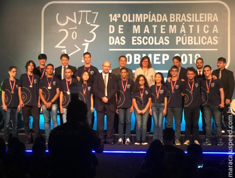 Estudantes de MS conquistam 13 medalhas de ouro em Olimpíada de Matemática