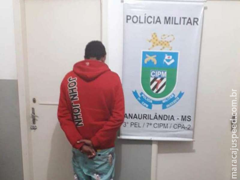 Jovem preso com maconha em lata de tabaco vendia por aplicativo