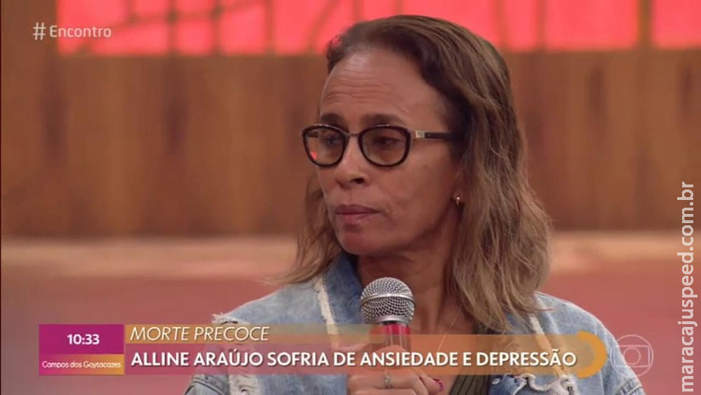 Mãe de Alinne Araújo desabafa sobre morte da filha: Mãe de Alinne Araújo desabafa sobre morte da filha: