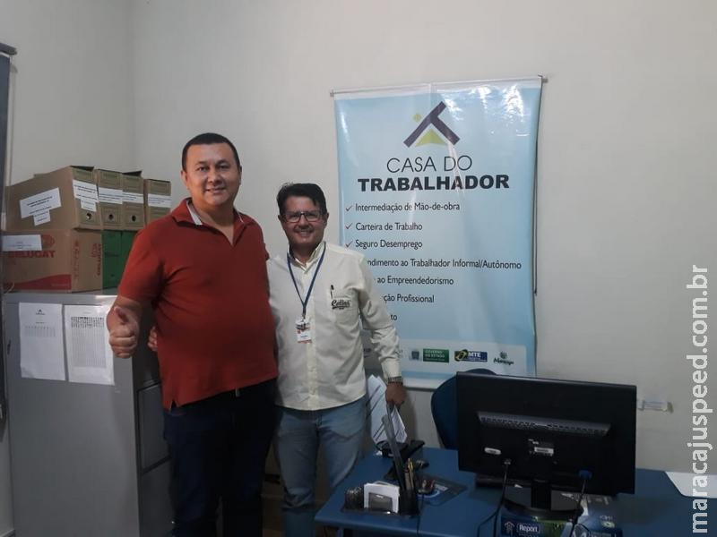 Maracaju: Casa do trabalhador continua colocando trabalhadores no mercado de trabalho Maracaju: Casa do trabalhador continua colocando trabalhadores no mercado de trabalho