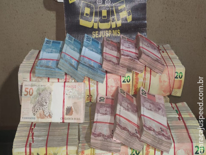 Maracaju: Mais de duzentos e quarenta mil reais sem comprovação de origem foram apreendidos pelo DOF Maracaju: Mais de duzentos e quarenta mil reais sem comprovação de origem foram apreendidos pelo DOF