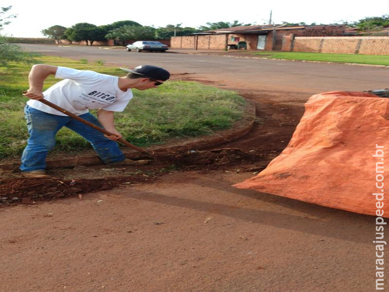 Maracaju: Obras da GEMUTRAN continuam no município Maracaju: Obras da GEMUTRAN continuam no município