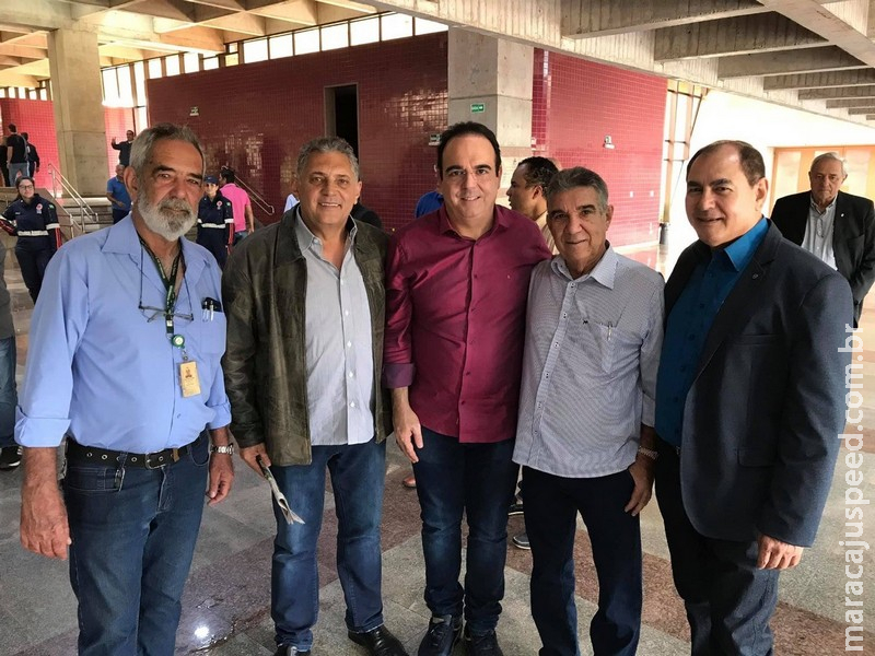 Maracaju: Prefeito Maurilio foi a Campo Grande na liberação dos recursos para os municípios Maracaju: Prefeito Maurilio foi a Campo Grande na liberação dos recursos para os municípios