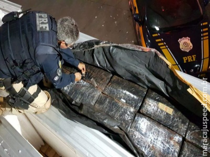 Motorista sai de MS com 4 toneladas de maconha e acaba preso no Rio de Janeiro Motorista sai de MS com 4 toneladas de maconha e acaba preso no Rio de Janeiro