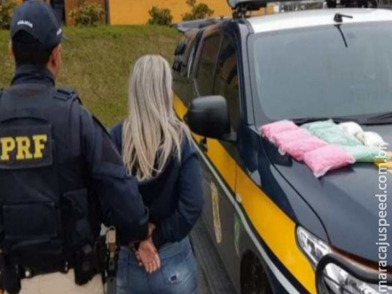 PRF prende garota de 18 anos com 16 mil comprimidos de ecstasy 