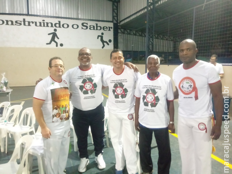 Projeto Ginga Maracaju participou de formação e batizado em Campo Grande