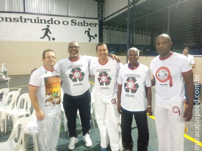 Projeto Ginga Maracaju participou de formação e batizado em Campo Grande Projeto Ginga Maracaju participou de formação e batizado em Campo Grande