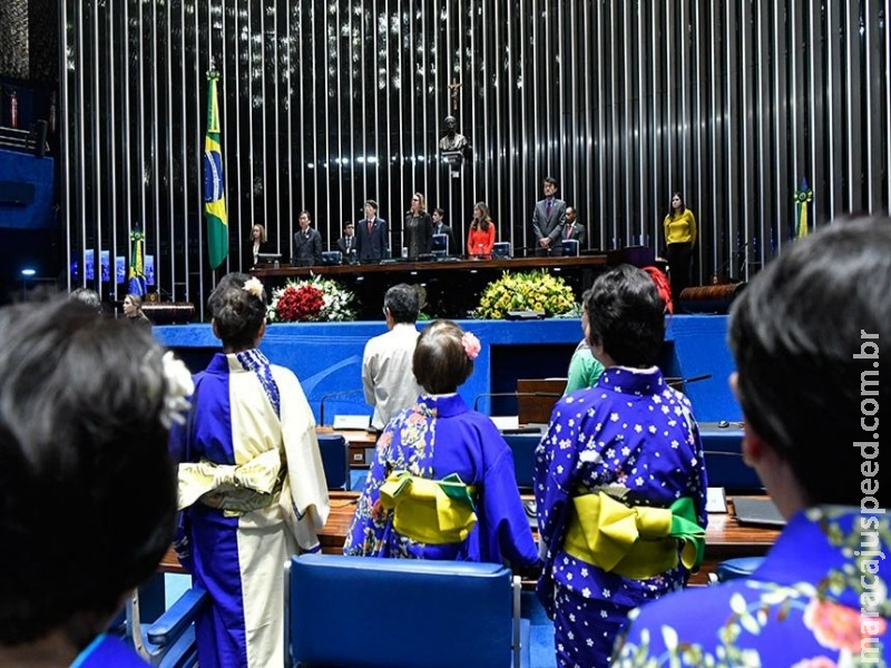 Senado celebra 111 anos da imigração japonesa no Brasil Senado celebra 111 anos da imigração japonesa no Brasil