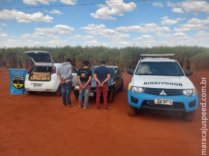 Sidrolândia: PMRv recupera veículo roubado em MG carregado com quase meia tonelada de maconha na MS-162 Sidrolândia: PMRv recupera veículo roubado em MG carregado com quase meia tonelada de maconha na MS-162
