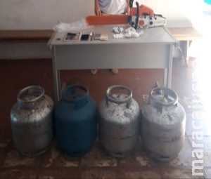 Traficante recebia botijões de gás como pagamento em troca de drogas Traficante recebia botijões de gás como pagamento em troca de drogas
