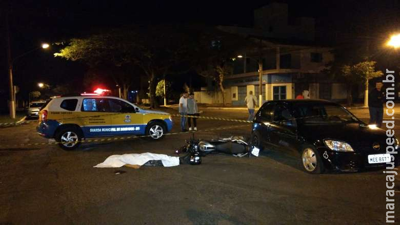 Adolescente morre após fuga no centro de Dourados Adolescente morre após fuga no centro de Dourados