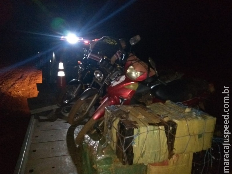 DOF apreende 3 motos com mais de 230kg de maconha DOF apreende 3 motos com mais de 230kg de maconha