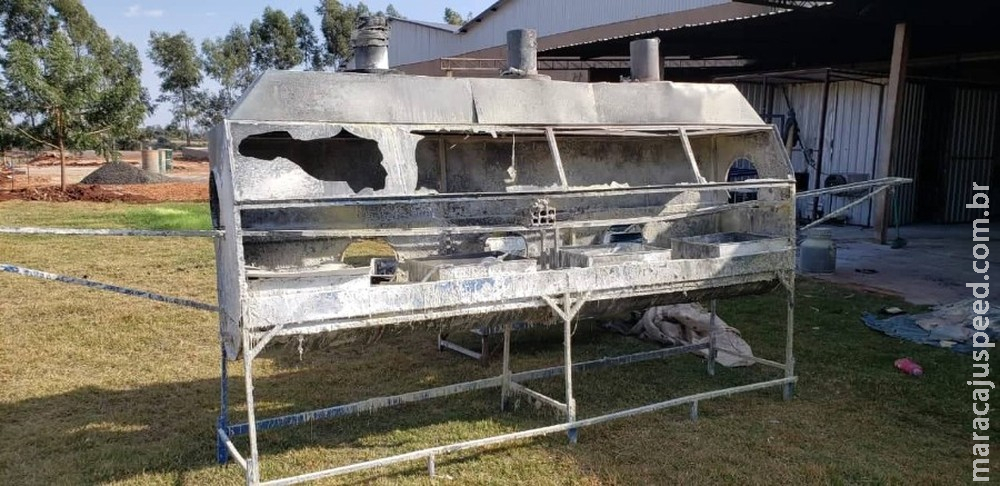 Funcionário que sofreu queimaduras após explosão de máquina em fábrica de bolas recebe alta em MS Funcionário que sofreu queimaduras após explosão de máquina em fábrica de bolas recebe alta em MS