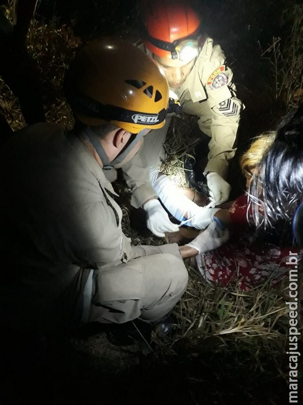 Idosa de 72 anos é encontrada em mata após 24 horas desaparecida Idosa de 72 anos é encontrada em mata após 24 horas desaparecida
