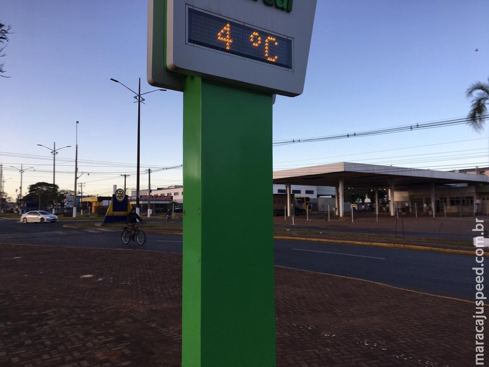 Massa de ar polar derruba temperaturas e três cidades de MS registram geadas e duas a sensação de 0ºC