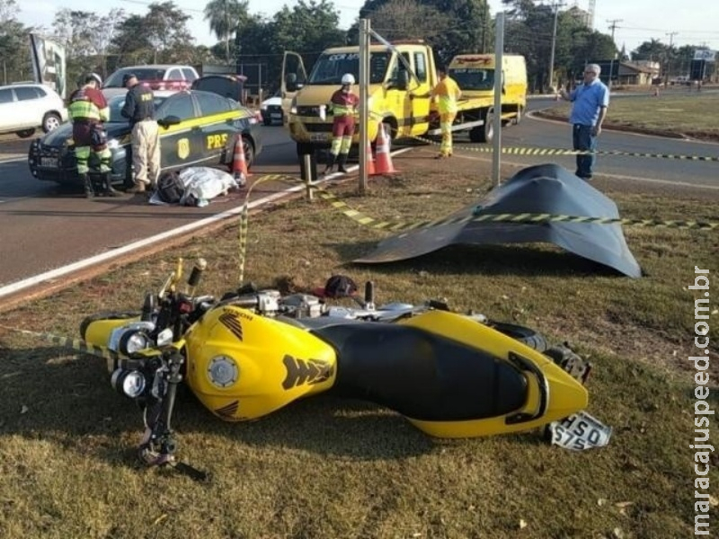 Motorista que causou acidente com morte diz à polícia não ter visto moto