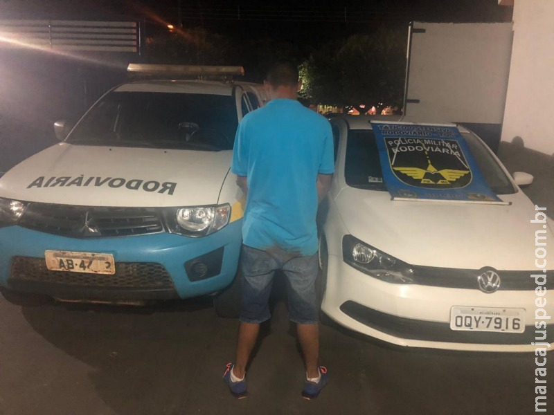 Polícia Militar Rodoviária recupera veículo roubado