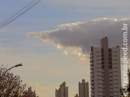 Sábado tem céu aberto, tempo seco e calor de até 38°C em MS 