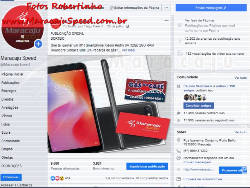 Sorteio Promoção MaracajuSpeed e Gás do Café - Confira ganhadores