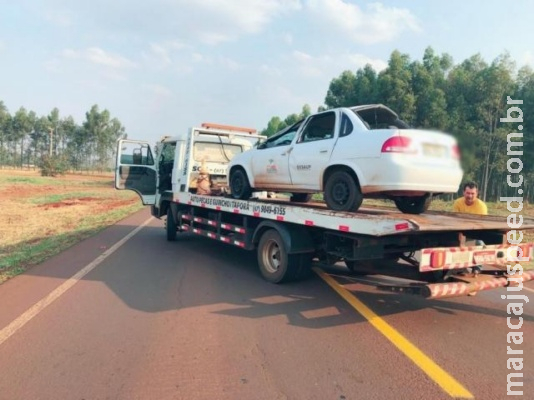 Veículo capota durante transporte de pacientes para hemodiálise