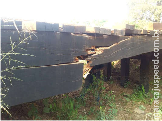 Agesul conclui desvio em ponte interditada e libera tráfego na MS-325