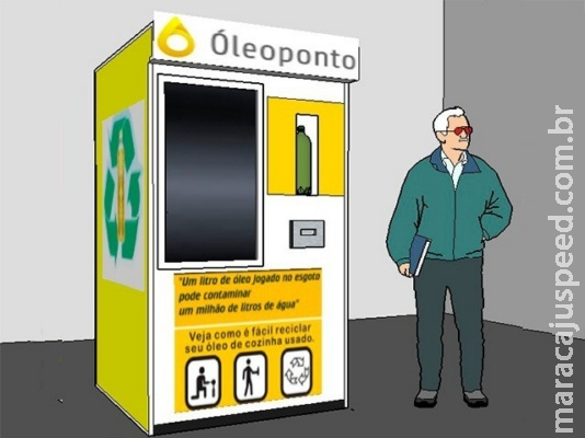 Arquiteto de MS cria máquina para descarte de óleo de cozinha usado