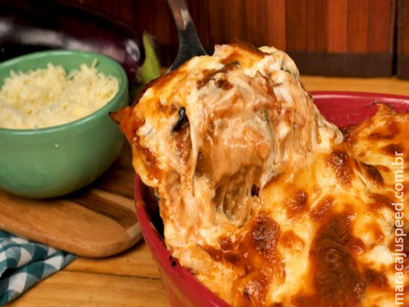 Confira esta deliciosa receita de lasanha de berinjela