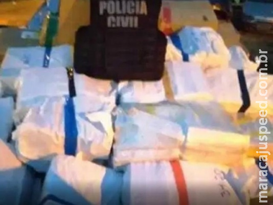 Denúncia leva Polícia Civil a apreender oito toneladas de maconha