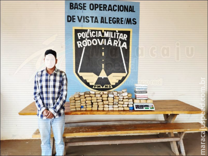 Maracaju: Polícia Militar Rodoviária apreende 10 kg de cocaína e 56 kg de maconha em veículo que seguia para Campo Grande