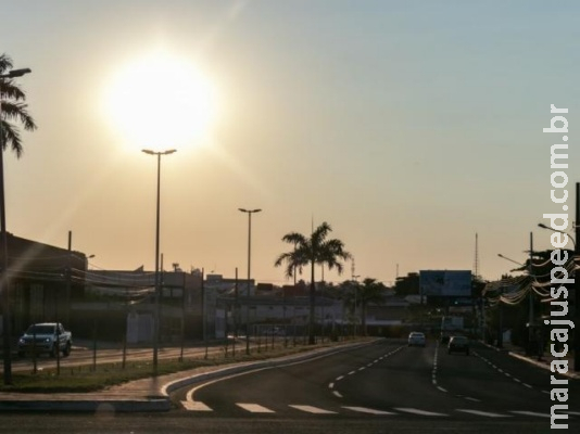Meteorologia prevê segunda-feira com calor de 40°C e baixa umidade do ar Meteorologia prevê segunda-feira com calor de 40°C e baixa umidade do ar