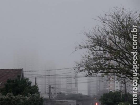 Semana começa com nevoeiro e pancadas de chuva isoladas em MS