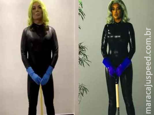 David Brazil vai fantasiado de Ludmilla no Halloween de Anitta 