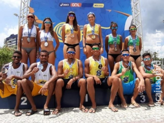 Dupla de MS é campeã do Circuito Brasileiro Sub-21 de Vôlei de Praia