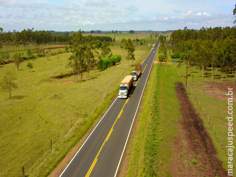 Estado restaura as MS-164 e MS-384, vias de escoamento e integração da fronteira