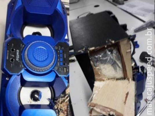Homem é preso tentando atravessar fronteira com cocaína em caixa de som Homem é preso tentando atravessar fronteira com cocaína em caixa de som