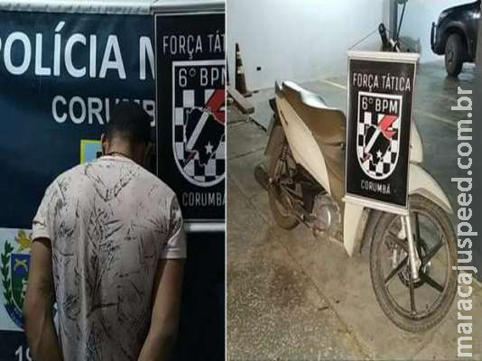 Homem rouba moto, é abandonado pelo comparsa e acaba no Homem rouba moto, é abandonado pelo comparsa e acaba no