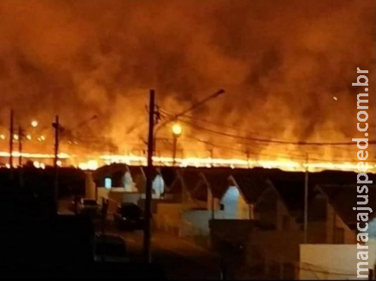 Incêndio devastou 2,5 hectares de vegetação no aeroporto da Capital