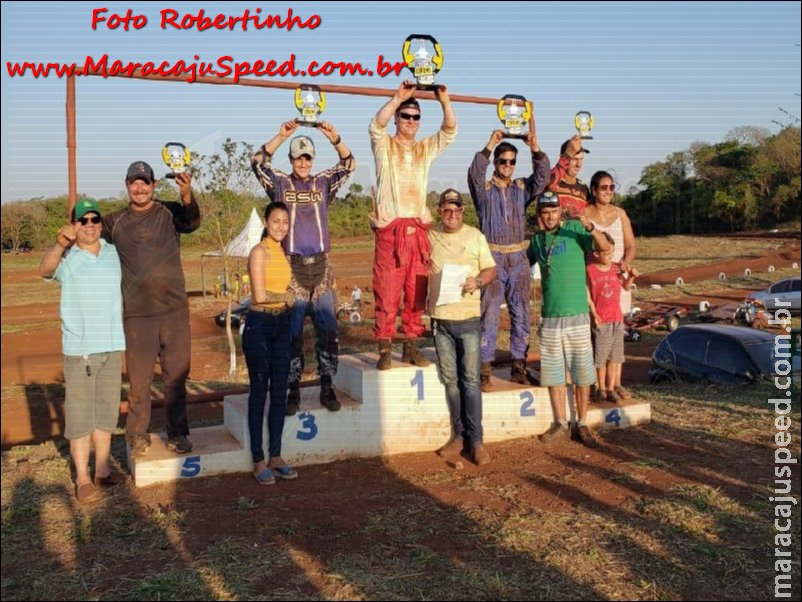 Maracaju: Ganhadores da 5ª Etapa COPA-MS Kart Cross
