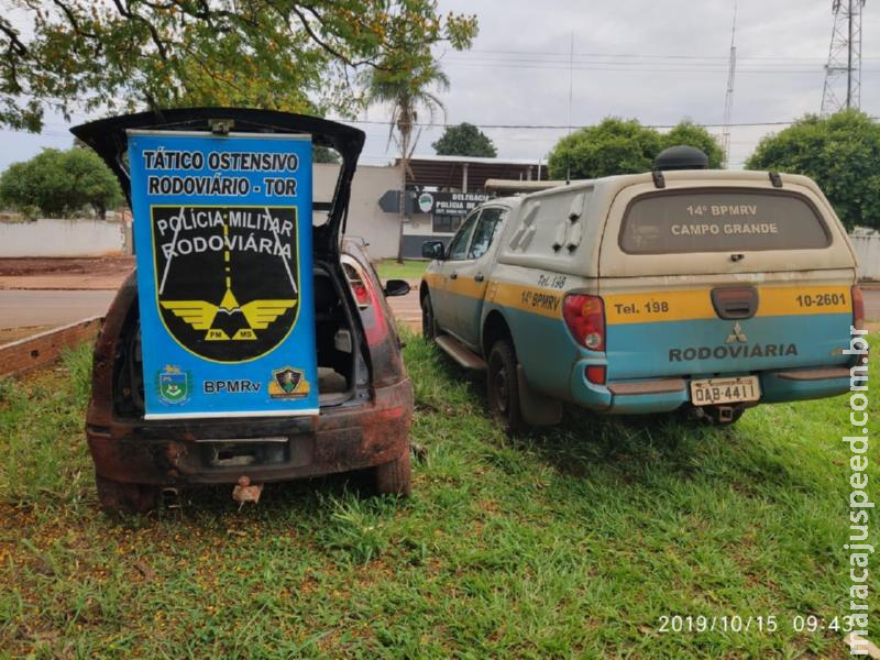 Maracaju - Operação Hórus/MS: PMRv prende casal com 87 kg de maconha