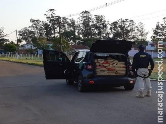 PRF apreende armas, munições e 505 kg de maconha em Sidrolândia