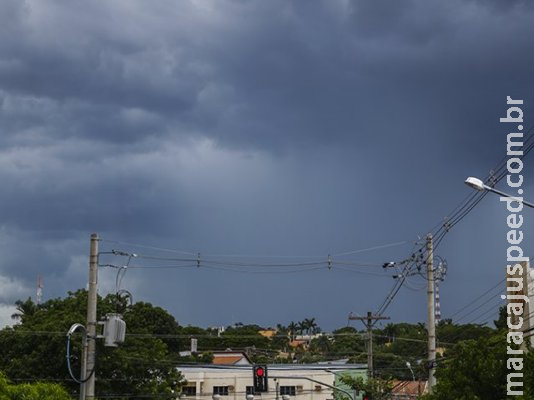 Quarta terá altas temperaturas e possibilidade de pancadas de chuva em MS Quarta terá altas temperaturas e possibilidade de pancadas de chuva em MS