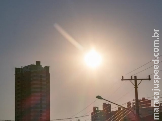 Quinta-feira será de calor de 38°C e pancadas de chuva isolada em MS Quinta-feira será de calor de 38°C e pancadas de chuva isolada em MS