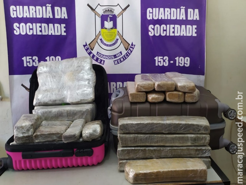 Ação conjunta da Guarda Municipal e PRF prende mulas do tráfico Ação conjunta da Guarda Municipal e PRF prende mulas do tráfico
