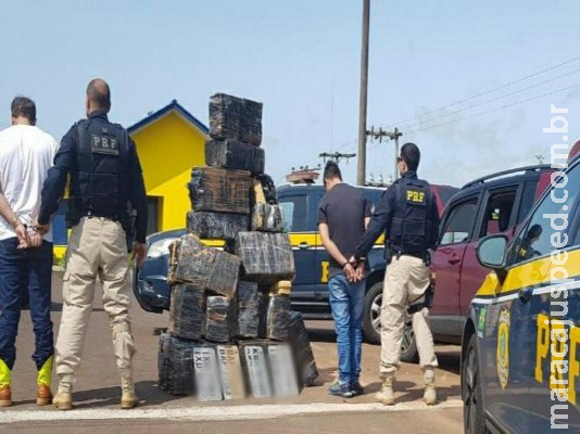 Campo-grandense é preso no feriado ao chegar em RS com meia tonelada de droga Campo-grandense é preso no feriado ao chegar em RS com meia tonelada de droga