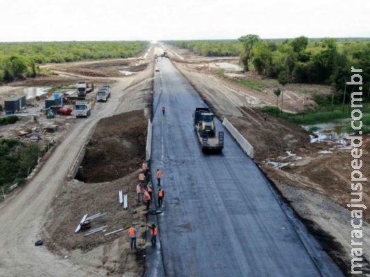 Consórcio entrega segundo trecho pavimentado de corredor bioceânico