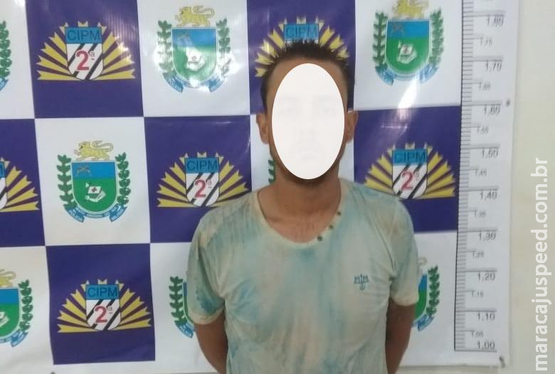 Maracaju: Homem é preso em flagrante após ameaçar sua própria mãe de morte, cobrando dinheiro de herança